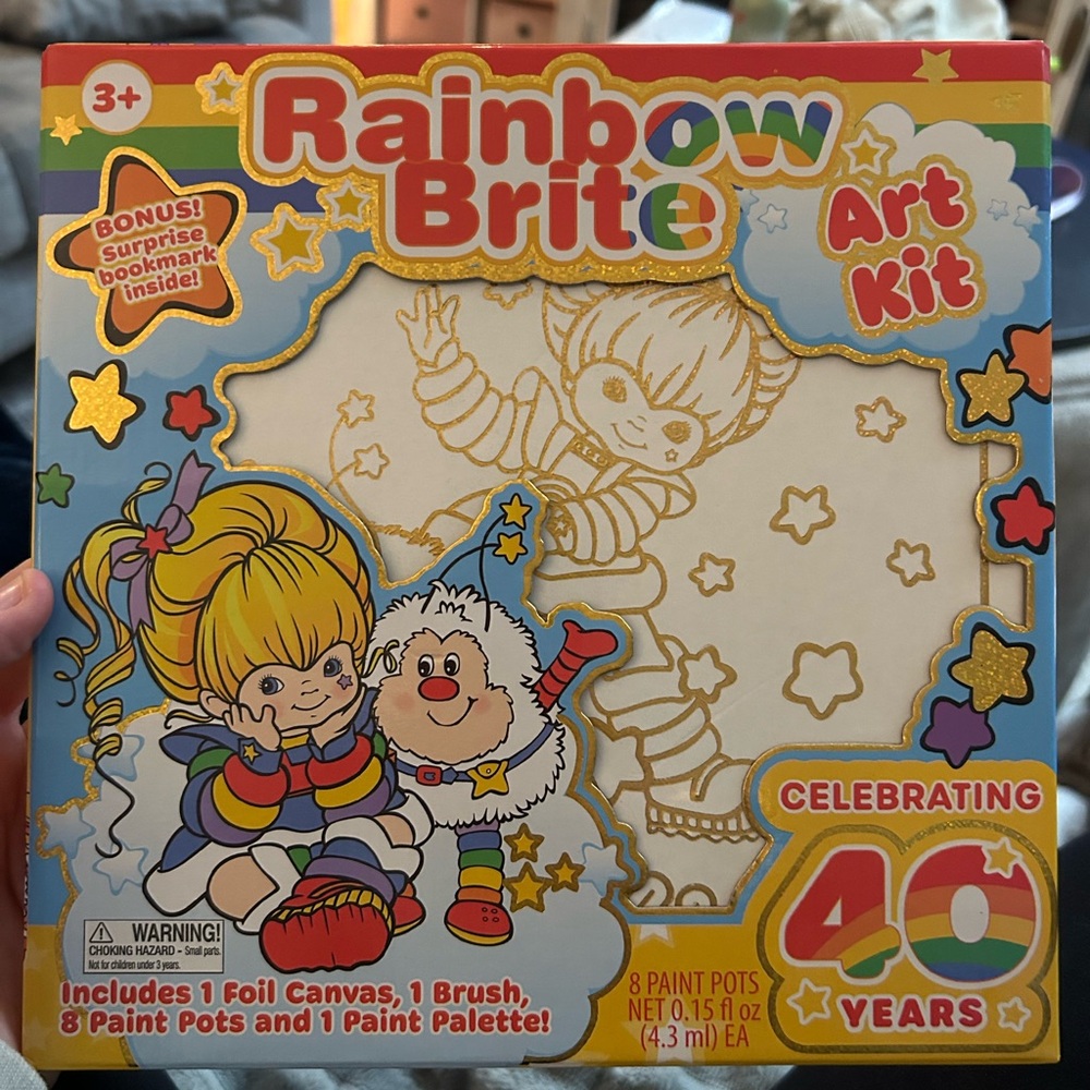 Rainbow Brite Art Kit - Colorful Creative Set